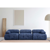 ATELIER DEL SOFA Sofa trosed Petite 3 Night Blue