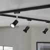 Paulmannov LED reflektor 4.000 K črn GU10 8 W z možnostjo zatemnitve 36° - črna mat barva - Plastika