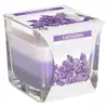 BISPOL Lavanda Trobojna mirisna sveća 170g