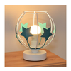 Dečija stolna lampa STARS 1xE27/15W/230V tirkizna/bela