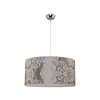 Duolla - Viseći luster na sajli ALTO 1xE27/40W/230V, prečnik 45 cm, srebrna