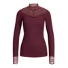 JJ Rebel Ženska bluza sa visokom kragnom 12298581, Bordo