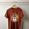 Camiseta Majica sa štampanim printom Cam 402, Unisex, Terakota