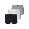 Tommy Hilfiger Underwear Boksarice pegasto siva/črna/bela