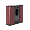 Mareli Kamin na pelet Aurora Slim 10 air (10kW), Bordo