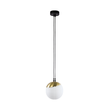 Jupiter 1718 - Luster na sajli SANTA 1xE14/40W/230V mesing