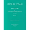 VIVALDI:CONCERTO FOR 2 OBOES,STRINGS AND BASSO CONTINUO PIANO REDUCTION