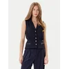 Morgan Bluza 252-COZIP Mornarsko modra Slim Fit
