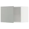 METOD Zidni element, bela/Havstorp svetlosiva, 60x40 cm