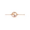 Zapestnica z obeskom, KOZOROG, rose gold