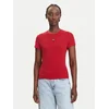 Tommy Jeans Ženska majica, Crvena