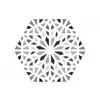 Kasbah Mix Grey Hexagonal 22x25