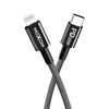 MOXOM USB data kabl MX-CB136 PD 30W Type-C na Lightning 1m/ crna