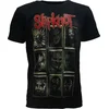 Slipknot New Masks (Back Print) Black XL Majica