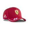 PUMA Scuderia Ferrari HP Lewis Hamilton Baseball Cap, Accessories, Dark Cherry, OSFA