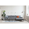 Atelier del Sofa ATELIER DEL SOFA Hollywood Corner Right - Grey fotelj, (20783246)