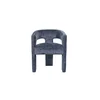 Livin Hill Oblazinjeni stol, LET71NB, 62x75x58 cm, modra