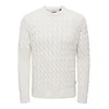 Only & Sons Pulover ONSKicker off-bela