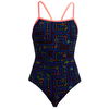 Funkita chomp chomp single strap one piece xs - uk30
