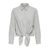 ONLY Bluza ONLLECEY siva/bela