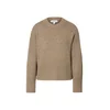 TOPSHOP Pulover DAISY pikčasto rjava