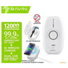 Prenosiva baterija Bavin Sterilizator/ Power Bank 12000mAh/Wireless punjač 10w bela