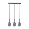 Luster na sajli LUGANO 3xE14/40W/230V siva