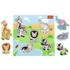 Trefl - Puzzle Drevená vkládačka Safari - 1 - 39 kosov