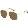 Polaroid PLD6173/S J5G/SP Polarized ONE SIZE (58) Zlata/Rjava
