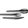 shumee Lurch komplet jedilnega pribora v etuiju, 3-delni, 18 cm, antracit
