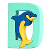 Fauna Favna Abeceda črka D delfin