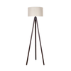 Duolla - Podna lampa 1xE27/60W/230V, prečnika 44 cm, krem/venge