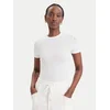 Guess Majica O6BM13 K5058 Kremna Slim Fit