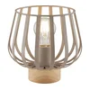 Brilliant - Stona lampa NORDIC CAGE 1xE27/20W/230V bež