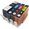 toner123 Komplet HP 920XL / C2N92AE / Officejet 6500, 7000, 7500 kompatibilne kartuše (4) - črna, cyan, magenta, rumena
