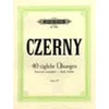 CZERNY: 40 DAILY STUDIES OP.337 NOTE