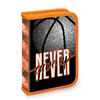 S-cool Puna pernica za dečake Basketball never give up, Crno - narandžasta