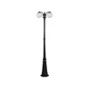 Spoljašnja lampa 2xE27/60W/230V IP44 199 cm crna