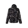 Carhartt WIP Jopa iz flisa Blevin Liner rjava / temno siva / črna / bela