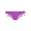 LASCANA Bikini hlačke rjava/zlata/lila