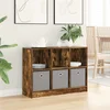 Kreveta s ladicama Dimljeni hrast 88,5 x 27,5 x 63,5 cm