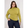 Trendyol Curve Ženska bluza Tbbaw26Af00104, Zelena