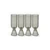 Komplet kozarcev za vino Pols Potten rooftop 390 ml 4-pack