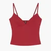 Cropp - Top na bretele - bordo