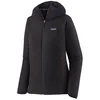 Ženska jakna s kapuco Patagonia Nano-Air Light Hybrid, črna (L)