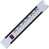 Home produžni kabl, 6 utičnica, prekidač, 1,5mm2, 3m 13925/NV 6K-3/WH
