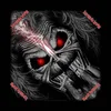 Iron Maiden Šal Eddie Candle Finger Black