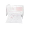 KikkaBoo posteljina sa ogradicom 6 pcs 60/120 Hippo Dreams ( KKB60105 )