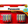 Baterijski vložki Panasonic, Pro Power AA, 12/1