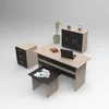 Hanah Home Kancelarijski set Hrast-Crni